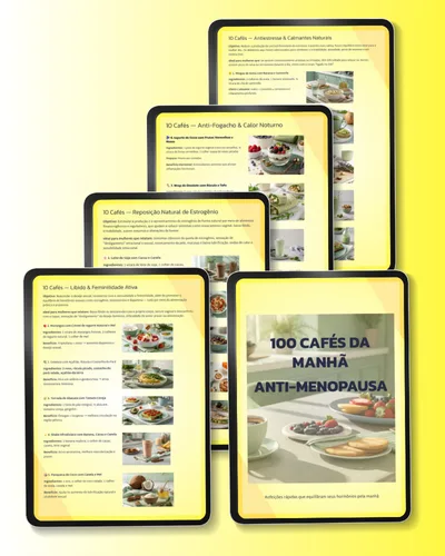 100 Cafés da Manhã Anti-Menopausa