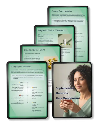Capa do Guia de Suplementos Naturais Para Menopausa