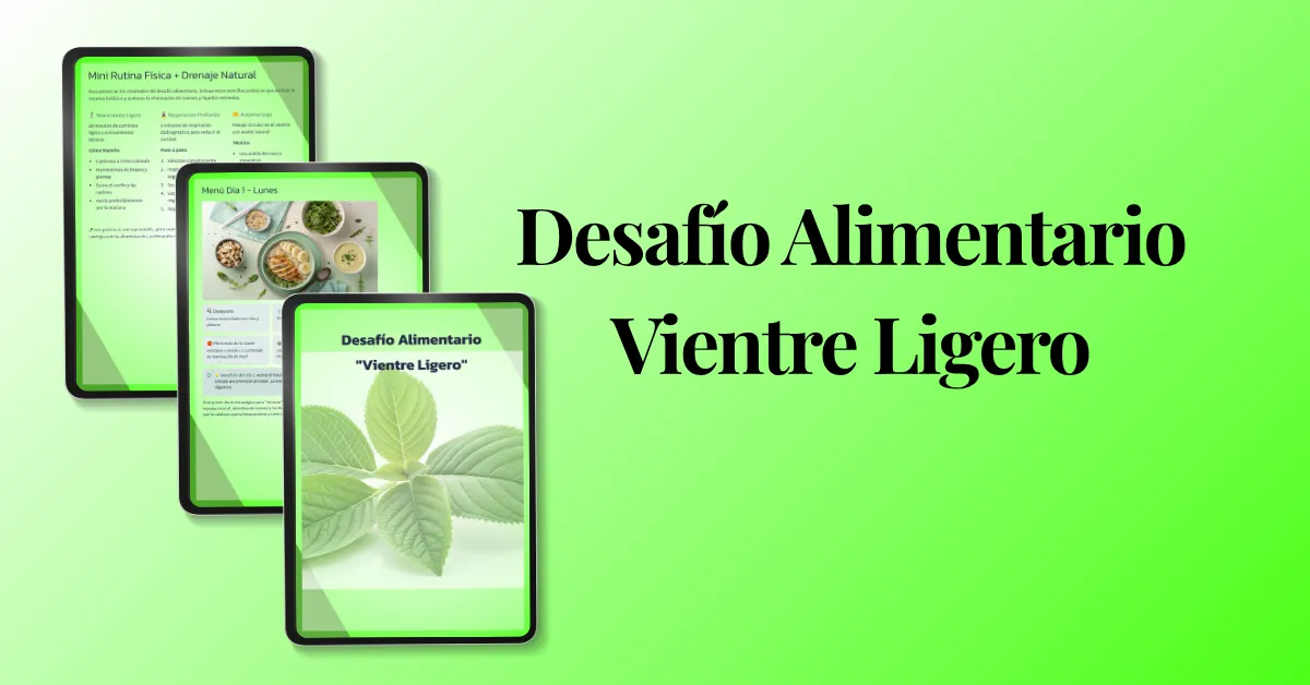 Desafio Alimentar Barriga Leve